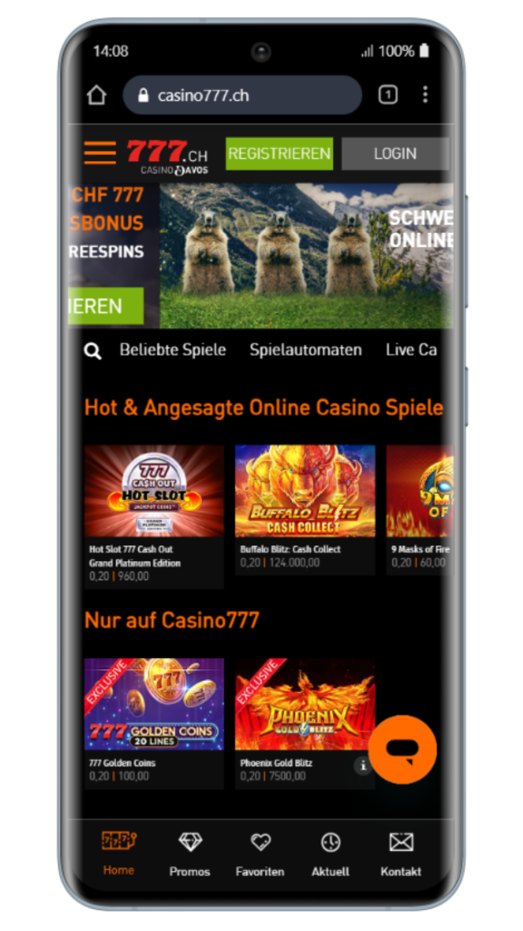 Bequemes casino777